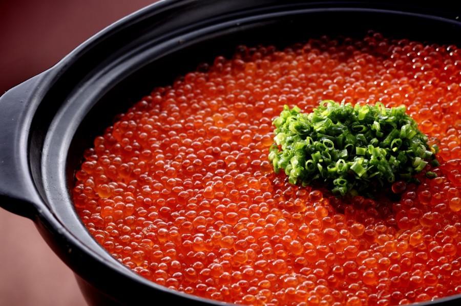 s-salmon roe rice